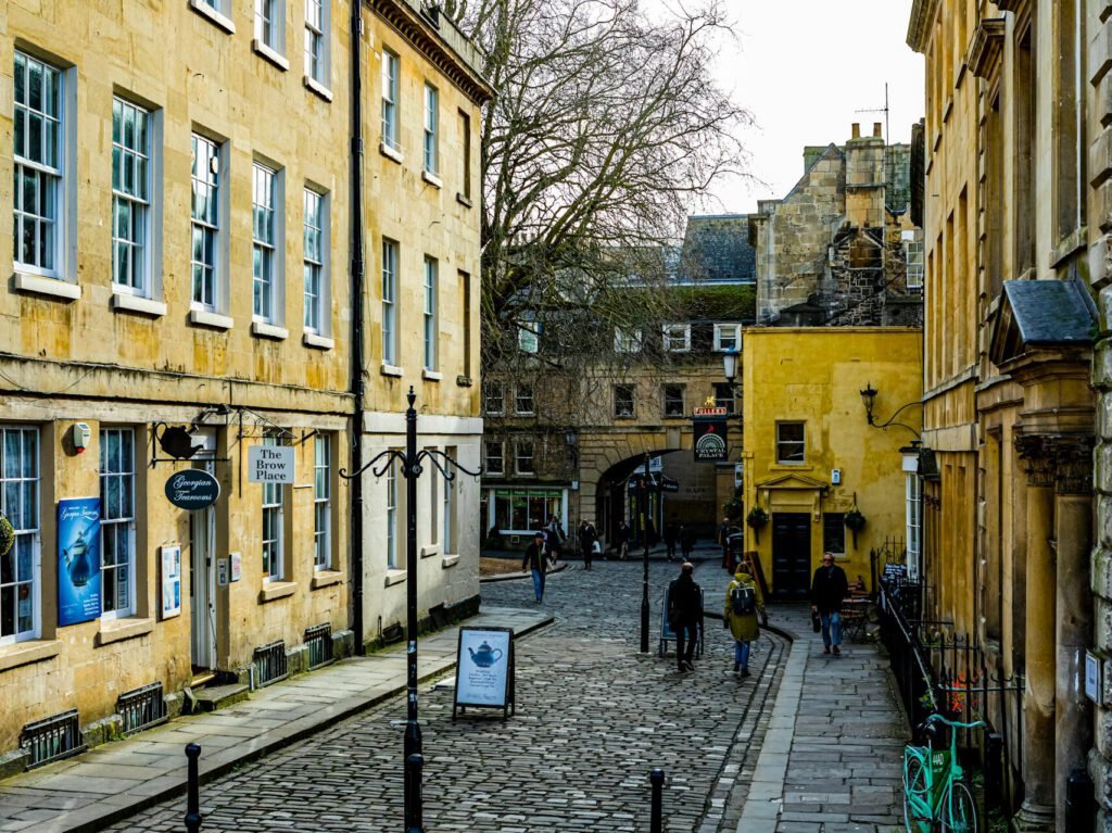 Historic Georgian architecture in Bath, England