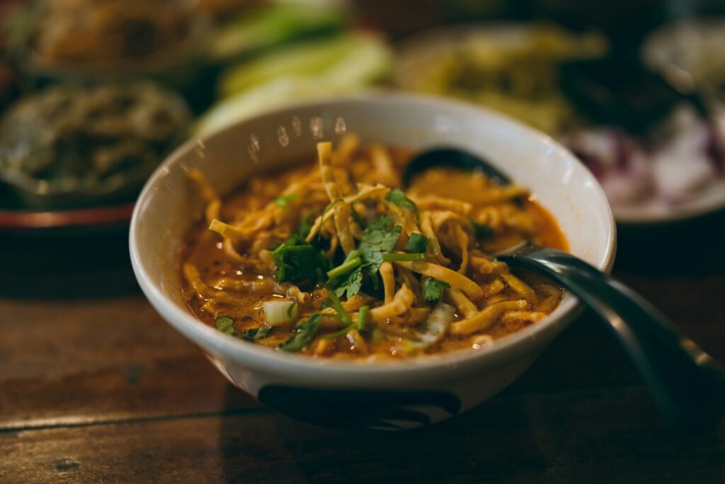 Khao Soi – Northern Thai curry noodle soup