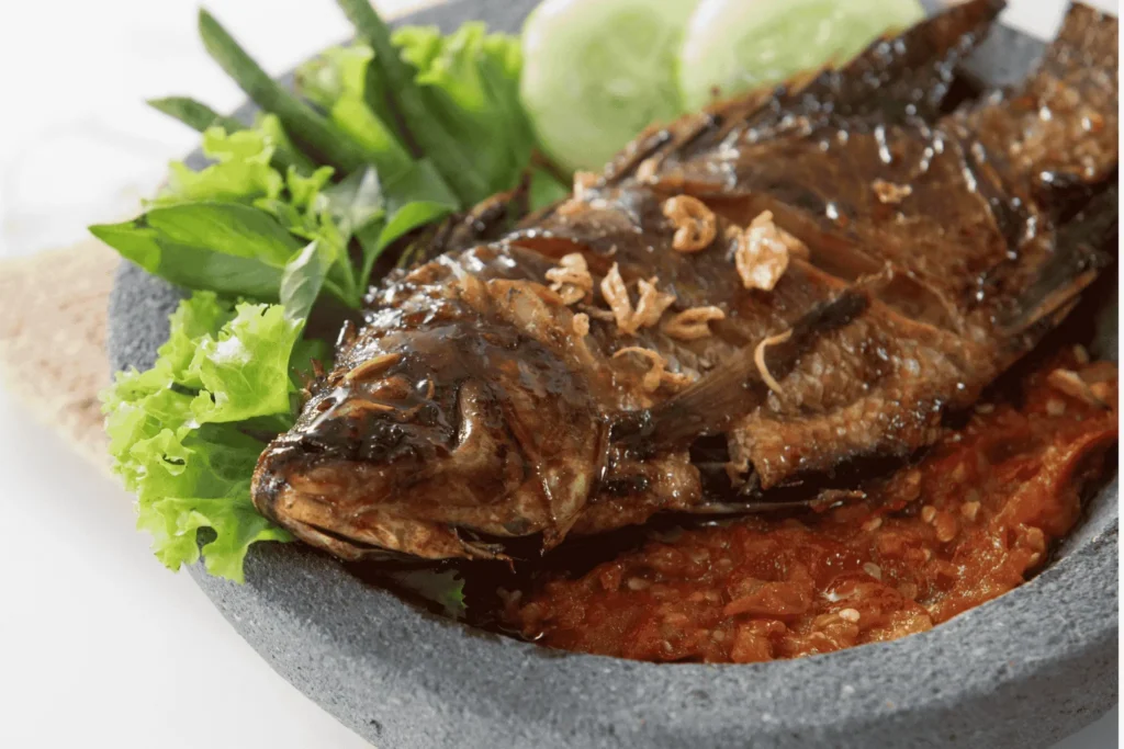 Pla Rad Prik – Thai fried fish with sweet and spicy chili sauce