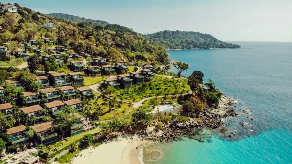 Wintering in Phuket — houses by the water and tropical island scenery